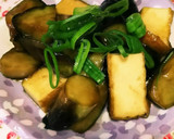 少ない材料で簡単！茄子と厚揚げの甘辛炒め作り方5写真