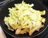 麻婆豆腐の素で白菜大量消費作り方2写真
