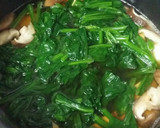 ほうれん草と豆腐の卵とじ作り方3写真