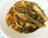麻婆豆腐の素で白菜大量消費作り方5写真