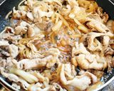 簡単☆温たま豚丼作り方2写真