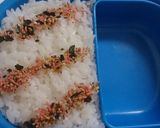 ふりかけでおしゃれに変身！お弁当作り方1写真