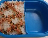 ふりかけでおしゃれに変身！お弁当作り方2写真