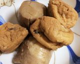 簡単ランチ 根三ツ葉とかき卵うどん献立作り方2写真