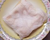 簡単レンチン♪油揚げの油抜き作り方1写真
