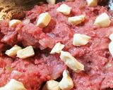 ポン酢で♡チーズ入り豚ひき肉ハンバーグ♫作り方3写真