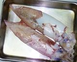 小さくても工夫次第☆ヤリイカのお寿司☆作り方1写真