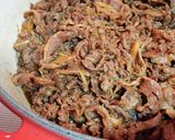 安いお肉で～牛しぐれ煮・・作り方6写真