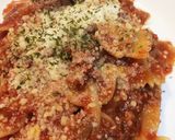 今夜は簡単パスタ＊ビーフトマトパスタ作り方7写真