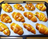 卵と牛乳♪簡単成形！バターロール☆塩パン作り方15写真