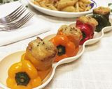 ツナ使いきり♥トースターでピーマン肉詰め作り方5写真