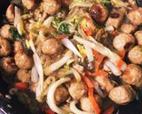 白菜と肉だんごの中華風うま煮作り方10写真