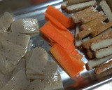 割下で簡単♪こんにゃくと長てんのきんぴら作り方1写真