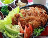 ジューシー甘辛鶏カツ＆サラダ丼作り方20写真