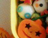 コリラックマハロウィン仮装キャラ弁作り方4写真