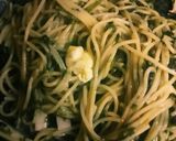 海苔とエリンギDE和風ワンポットパスタ♪作り方4写真