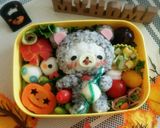 コリラックマハロウィン仮装キャラ弁作り方12写真