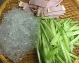 超簡単!春雨サラダ作り方1写真