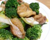 鶏肉とブロッコリーの柚子胡椒炒め♡作り方9写真