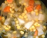 野菜たっぷりスープ　ベジタリアンチリ　作り方5写真