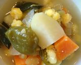 野菜たっぷりスープ　ベジタリアンチリ　作り方6写真
