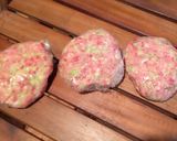 たっぷりキャベツの合挽き肉のメンチカツ作り方6写真