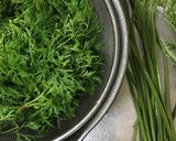 ご飯が止まらない!人参の葉っぱみそ!作り方1写真