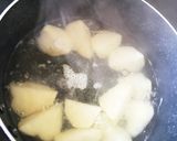 しいたけのポテサラフライ作り方1写真