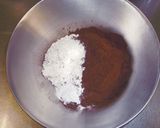 〈11月〉おからチョコケーキオレンジ添え作り方2写真