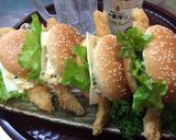 太刀魚フィッシュバーガーσ(^_^;)作り方15写真