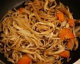 しめじの醤油パスタ作り方3写真