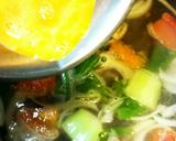 トマトとチンゲン菜のトムヤムスープ作り方5写真
