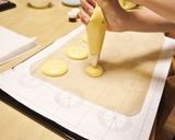 ハロウィン＊かぼちゃのマカロンケーキ作り方7写真
