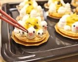 ハロウィン＊かぼちゃのマカロンケーキ作り方17写真