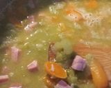 【アメリカ】ハムとえんどう豆のスープ作り方10写真