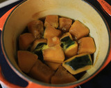 天然だしパックで作る かぼちゃのそぼろ煮作り方3写真