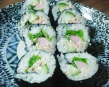 サラダ巻寿司作り方8写真