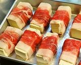 肉巻き豆腐✿わさび醤油照り焼き作り方3写真