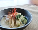 レンジで簡単あったか！鯛の豆乳鍋風作り方6写真