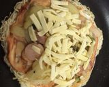 そうめん消費レシピ！余り物でお手頃ピザ作り方8写真