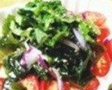☆わかめとプチトマトの中華風簡単酢の物☆作り方6写真