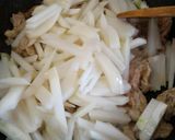 ハヤトウリと豚肉の中華あんかけ炒め作り方7写真