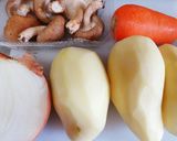 我が家の味☆簡単♪♪肉じゃがオムレツ～♥作り方1写真