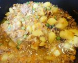 我が家の味☆簡単♪♪肉じゃがオムレツ～♥作り方6写真