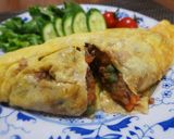 我が家の味☆簡単♪♪肉じゃがオムレツ~♥作り方11写真