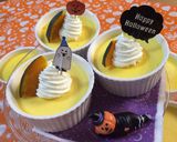 ハロウィン★フライパンDEかぼちゃプリン作り方17写真