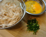 新ごぼうのたまごとじ作り方1写真