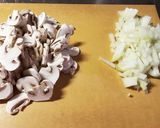 マッシュルームソース作り方1写真