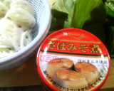 さばの味噌煮缶 de ささっと炒め物♪作り方1写真