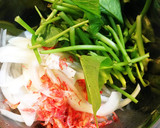 さつまいもの茎と玉ねぎのかき揚げ作り方2写真